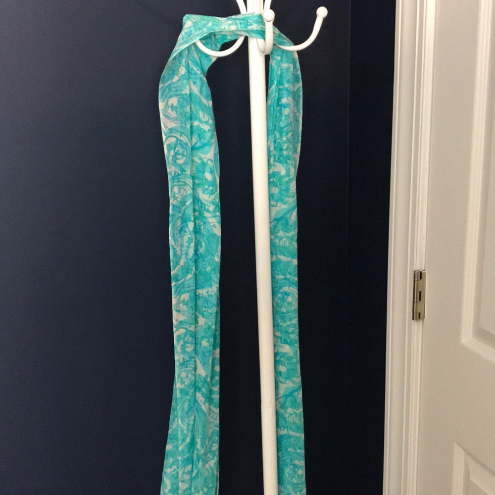 Alpha delta pi Lilly Pulitzer print scarf